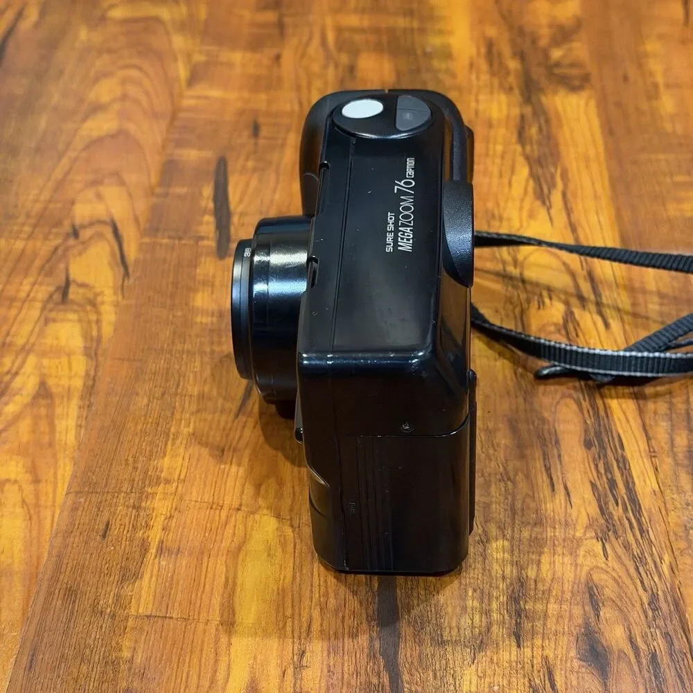 Canon Sure Shot Mega Zoom 76 Caption Point & Shoot 35mm Film Camera